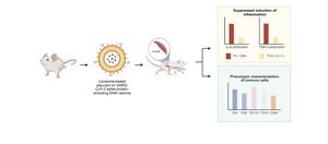 Effect of PEI25k/DOTAP/cholesterol liposomal formulation on the immunogenicity of SARS-CoV-2 spike protein-encoding DNA vaccine